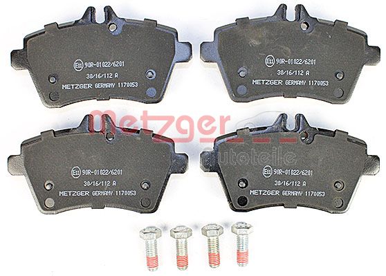 METZGER 1170053 Bremsbelagsatz, Scheibenbremse